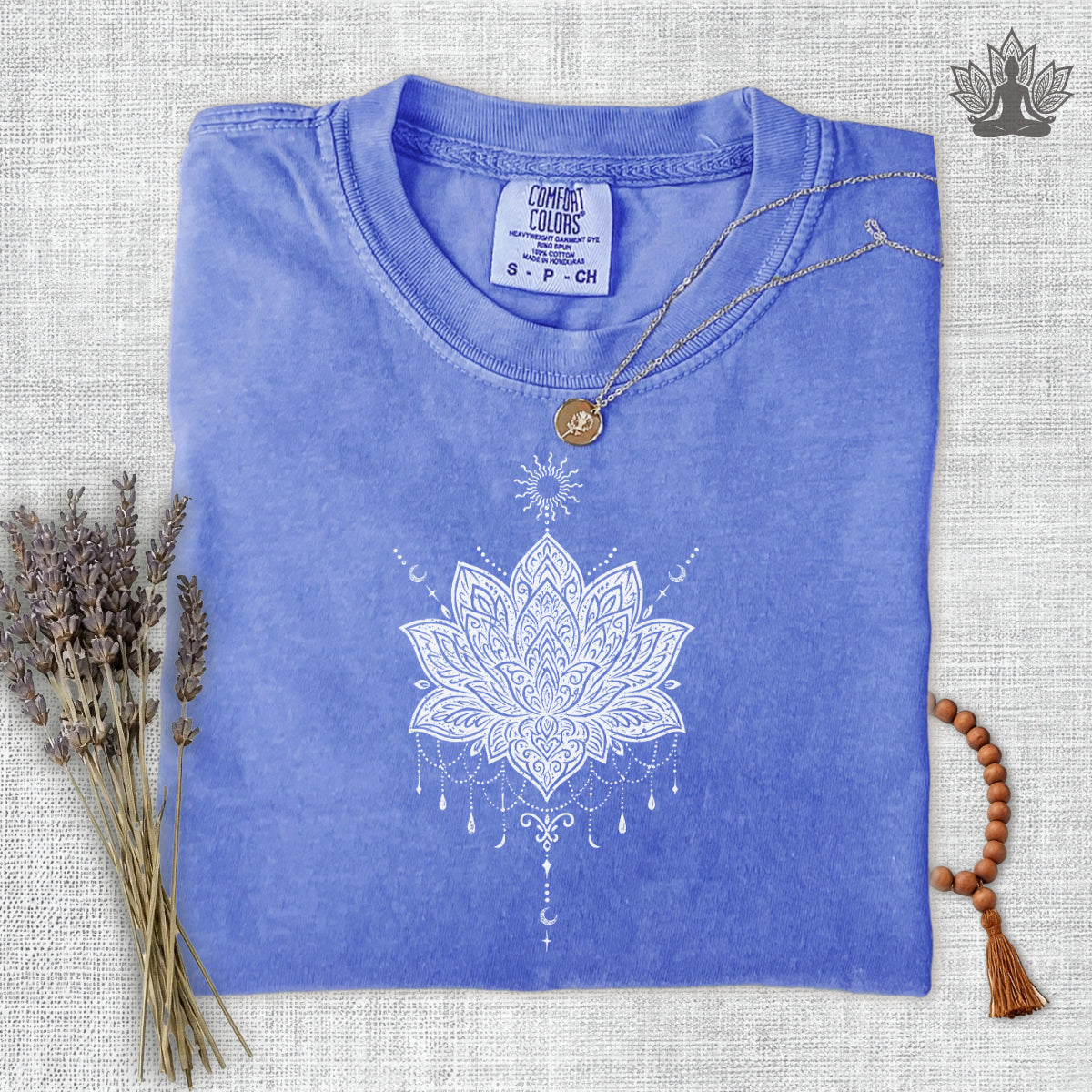 Celestial Lotus Comfort Colors Tee