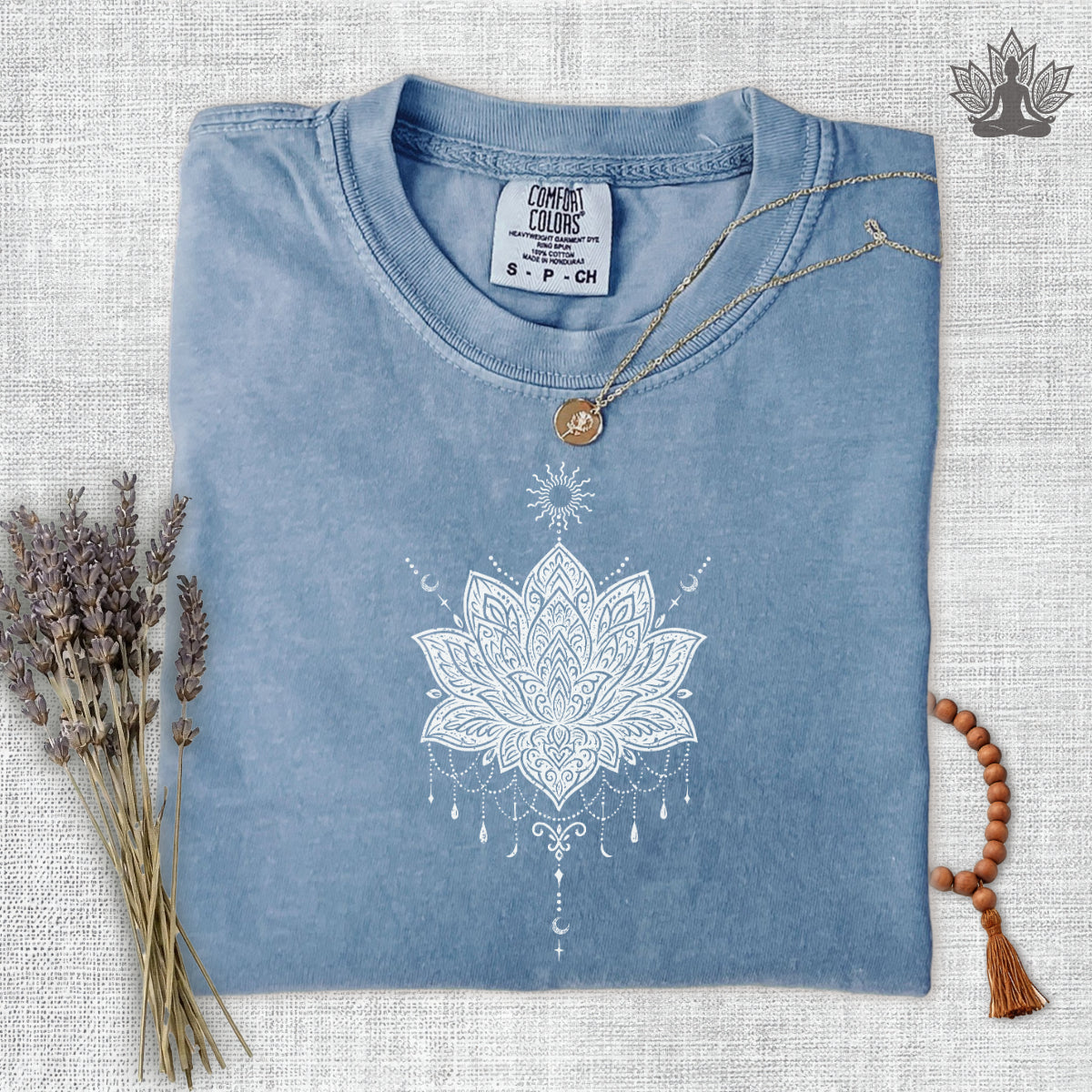 Celestial Lotus Comfort Colors Tee