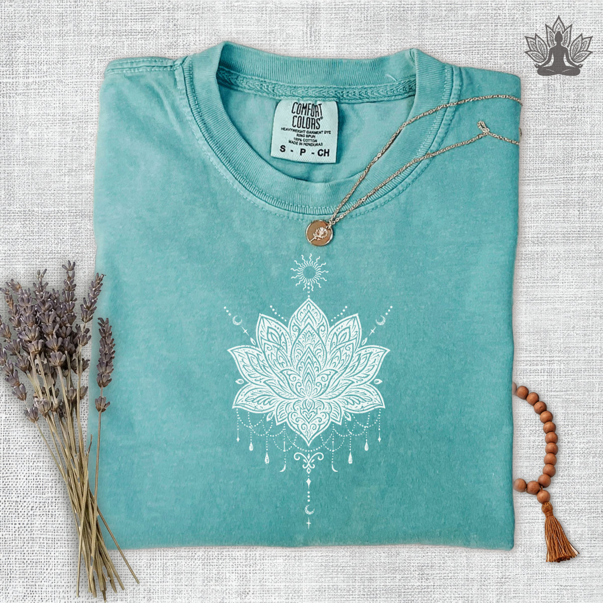 Celestial Lotus Comfort Colors Tee