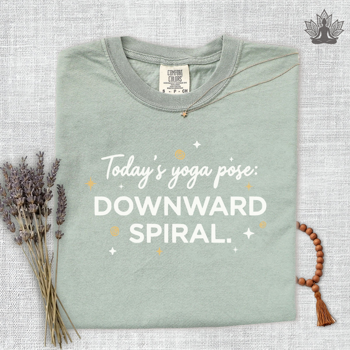 Downward Spiral Comfort Colors Tee