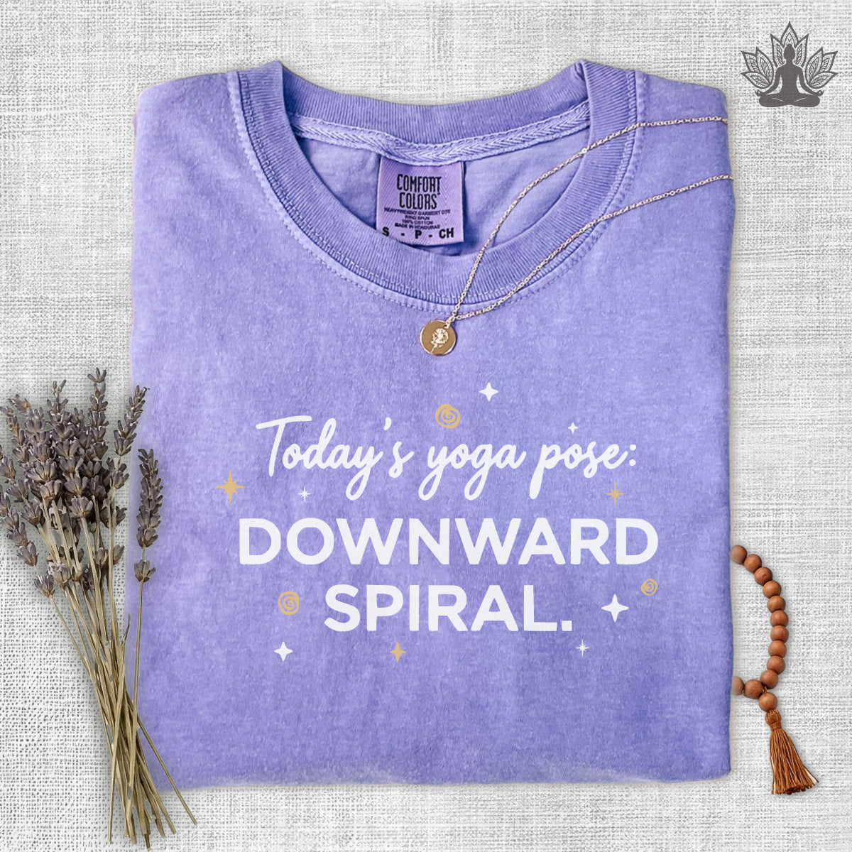 Downward Spiral Comfort Colors Tee