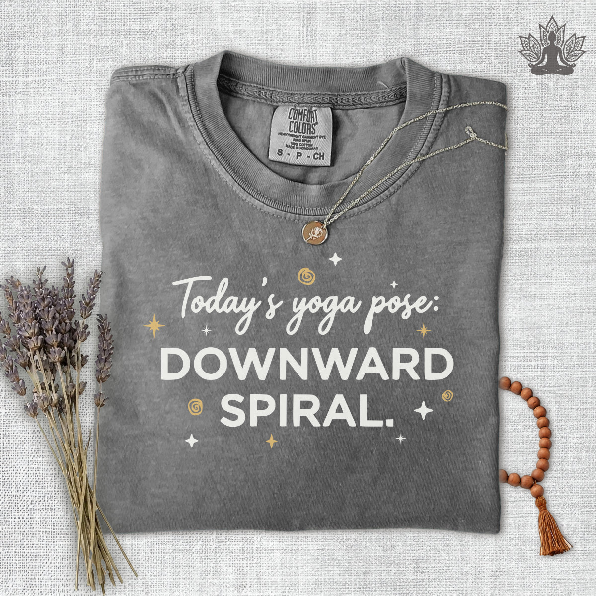 Downward Spiral Comfort Colors Tee