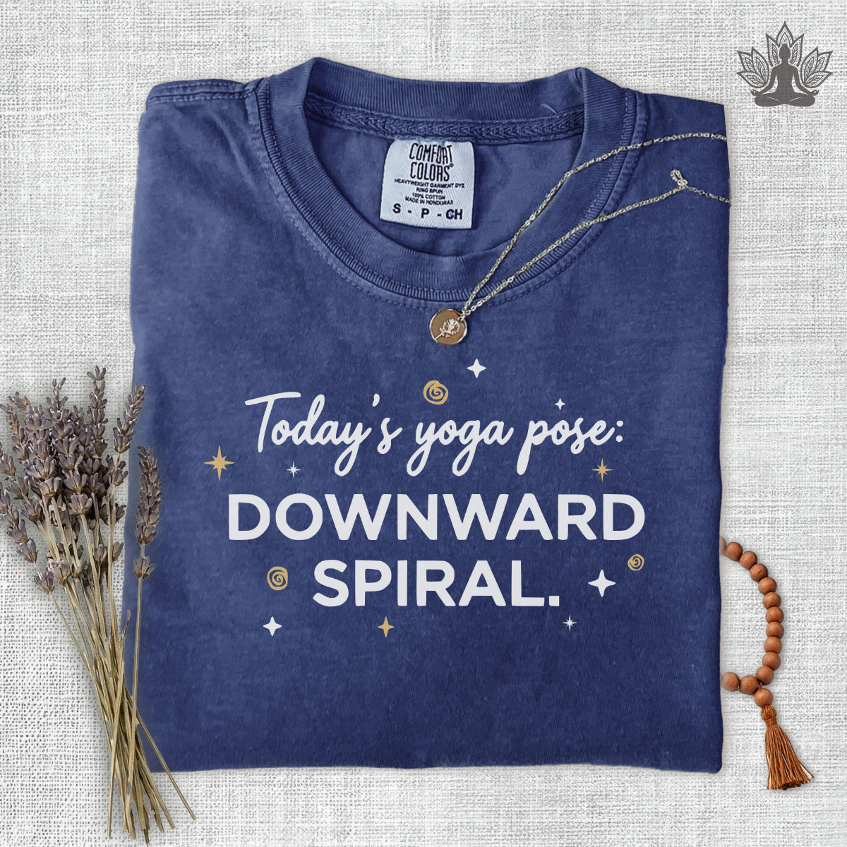 Downward Spiral Comfort Colors Tee