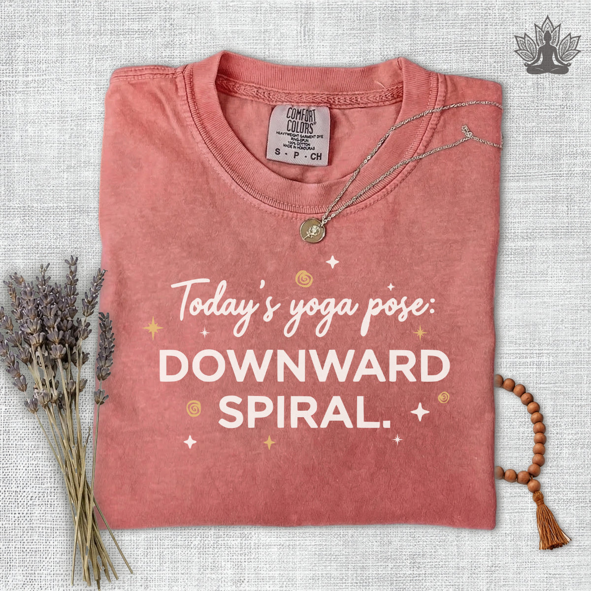 Downward Spiral Comfort Colors Tee