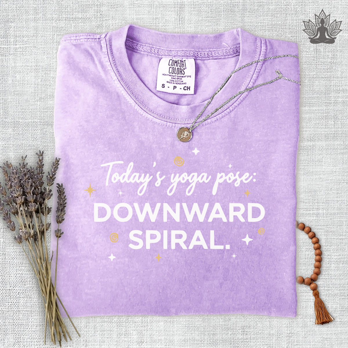Downward Spiral Comfort Colors Tee