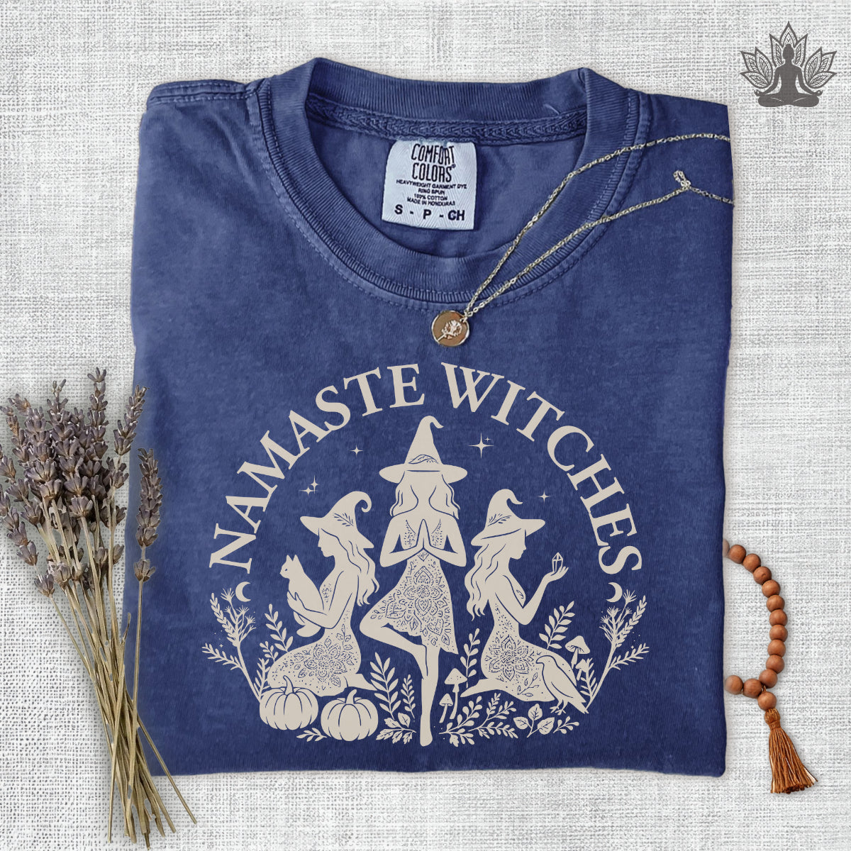 Namaste Witches Comfort Colors Tee