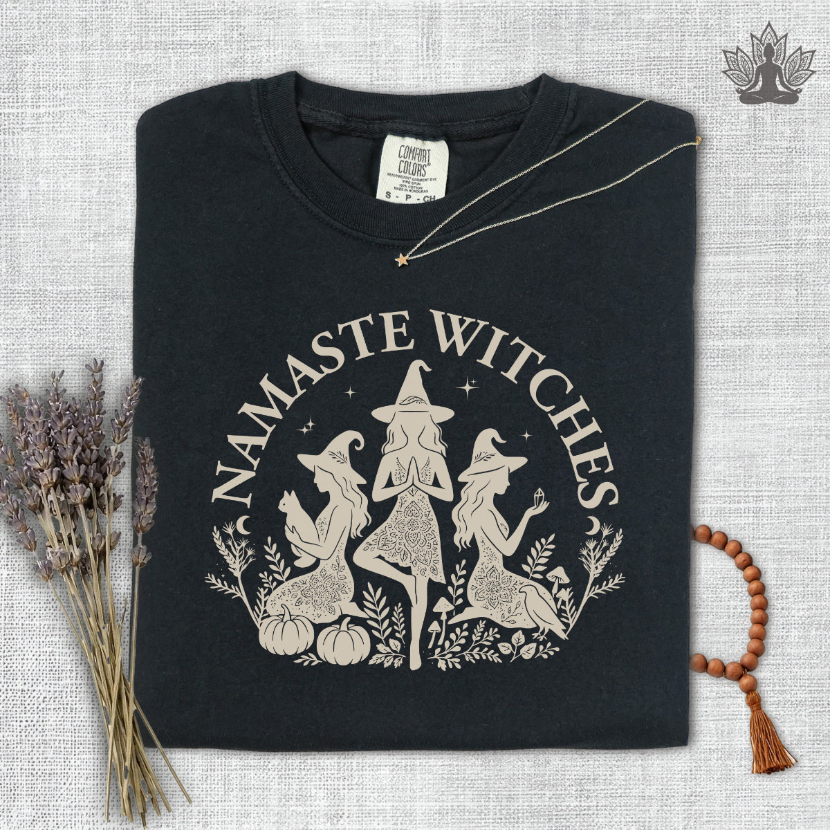 Namaste Witches Comfort Colors Tee