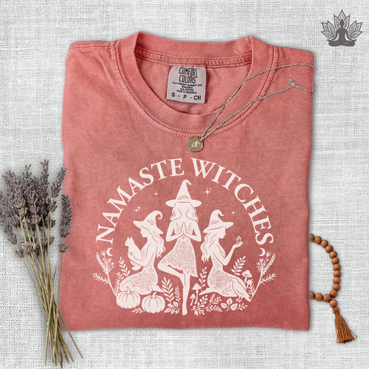 Namaste Witches Comfort Colors Tee