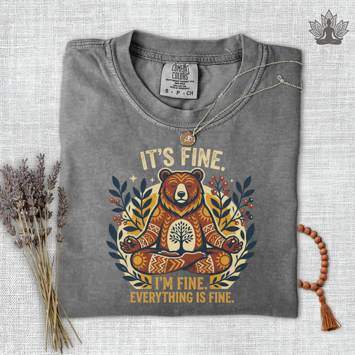 Everything Is Fine Comfort Colors Tee