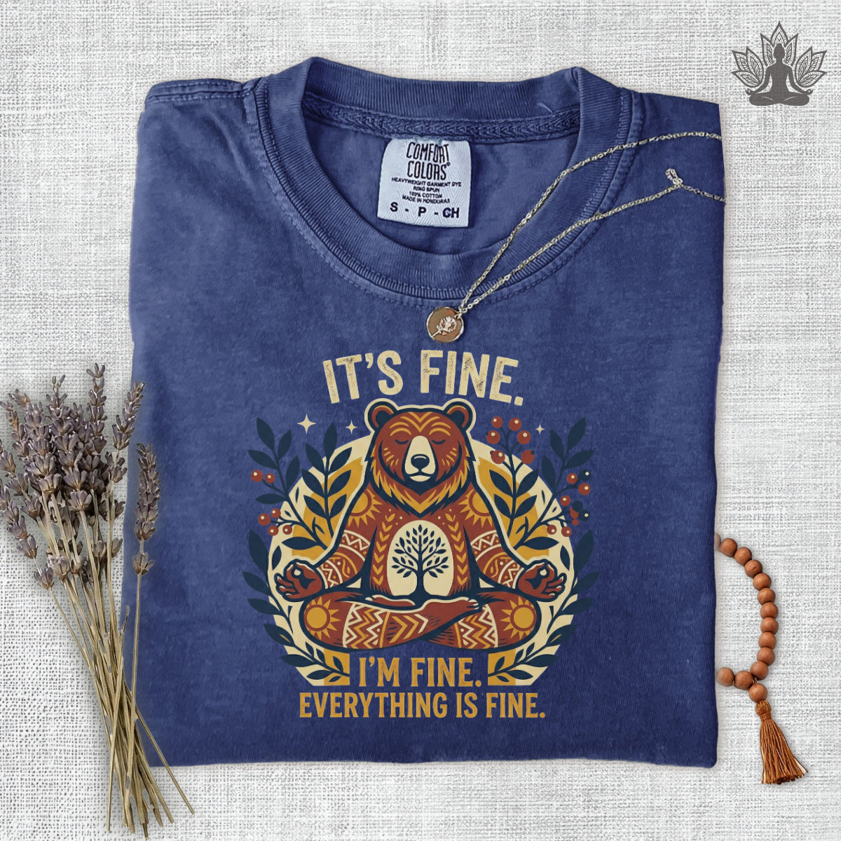 Everything Is Fine Comfort Colors Tee