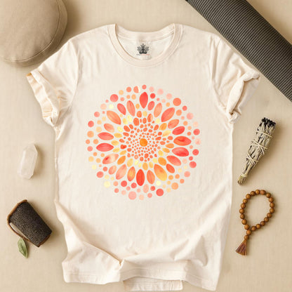 Watercolor Mandala Tee