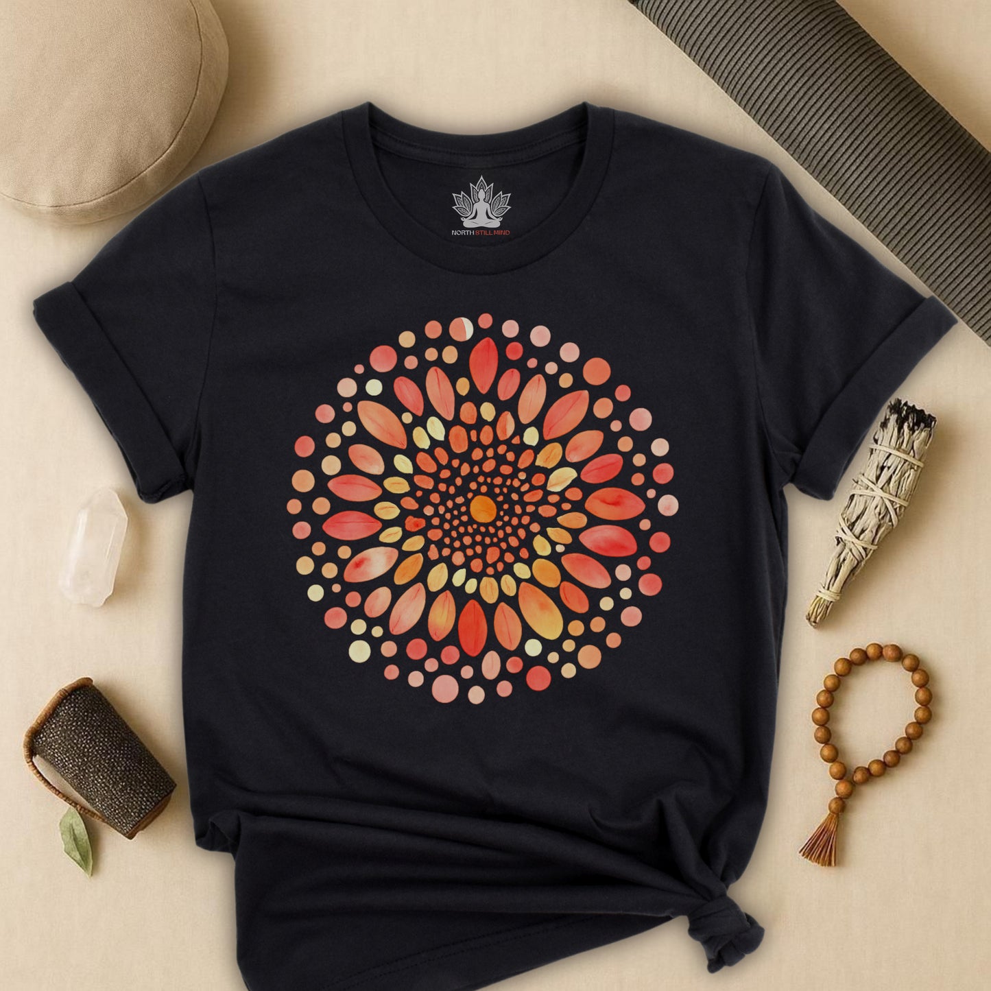 Watercolor Mandala Tee