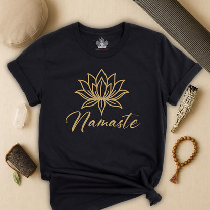 Namaste Lotus Tee