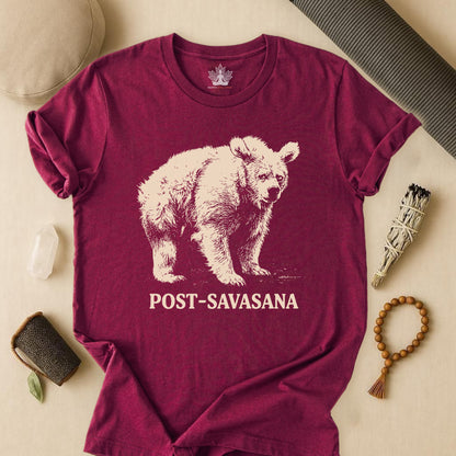 Post-Savasana Sleepy Bear Tee