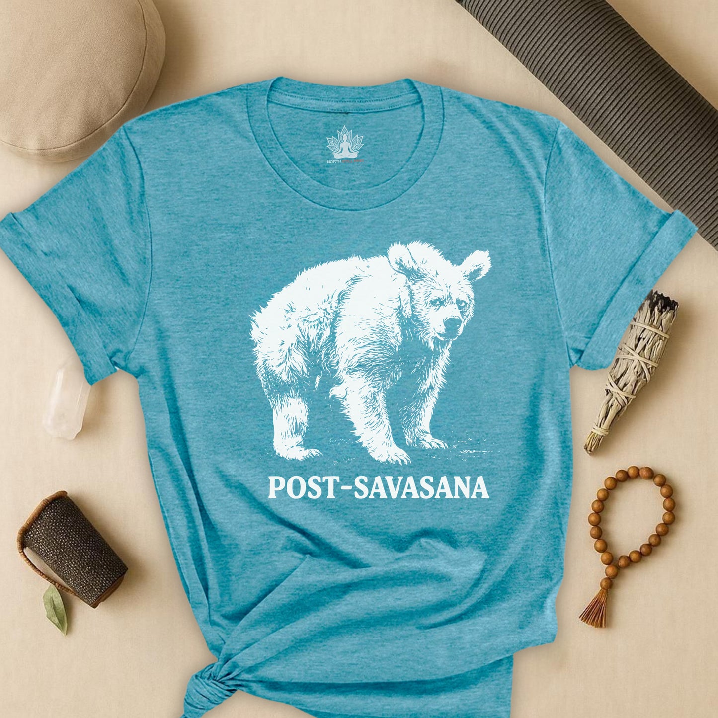 Post-Savasana Sleepy Bear Tee