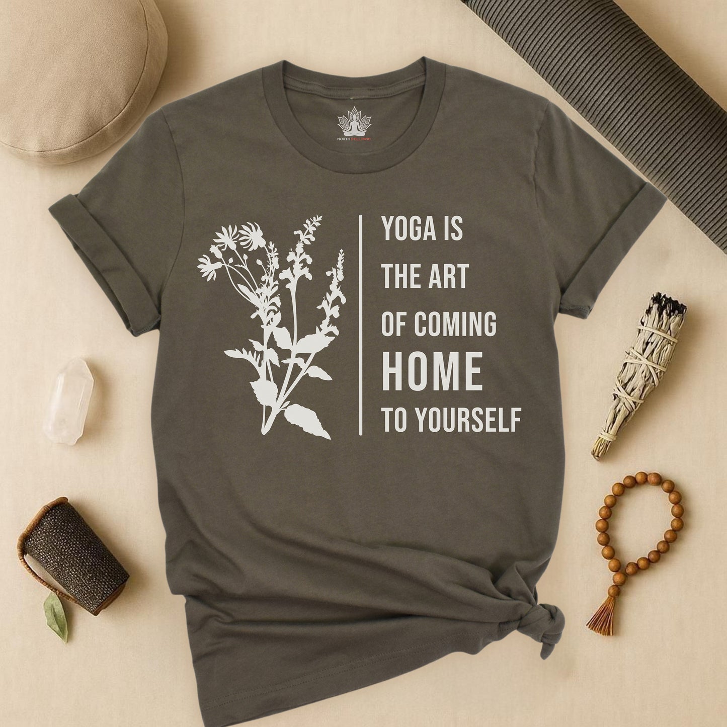 Yoga Is The Art Of Coming Home To Yourself Tee