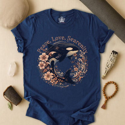 Peace, Love, Searenity Tee