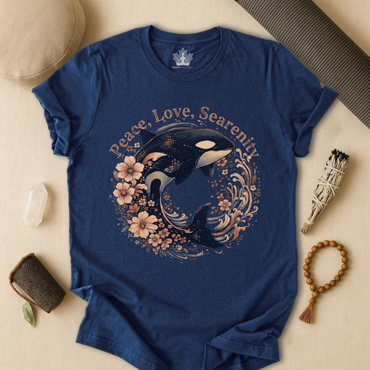 Peace, Love, Searenity Tee