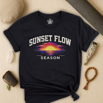 80s Sunset Flow Season Tee