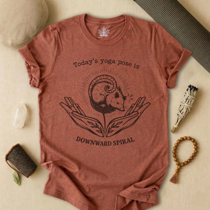Downward Spiral Opossum Tee