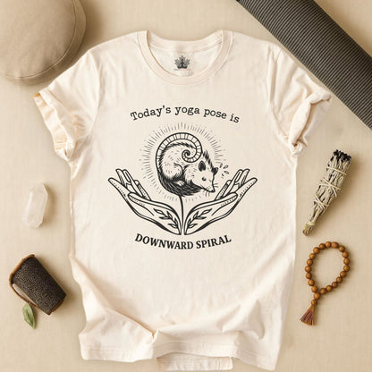 Downward Spiral Opossum Tee