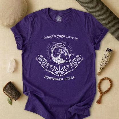 Downward Spiral Opossum Tee