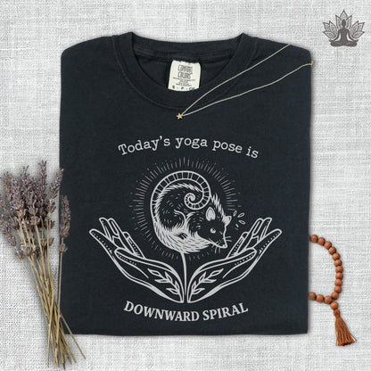 Downward Spiral Opossum Comfort Colors® Tee