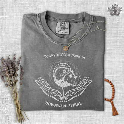 Downward Spiral Opossum Comfort Colors® Tee