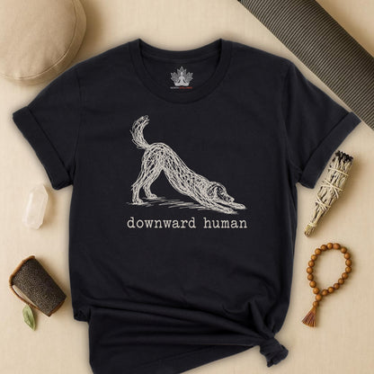Line Art Downward Human Tee