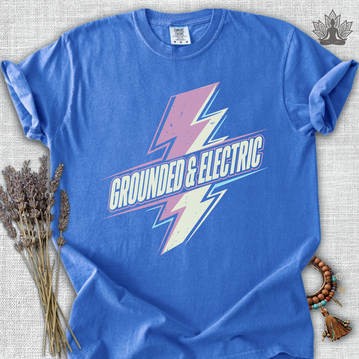 Retro Grounded & Electric Comfort Colors® Tee