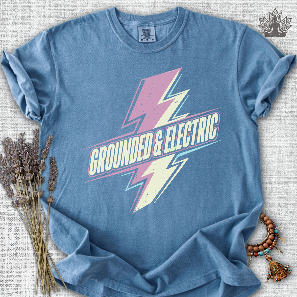 Retro Grounded & Electric Comfort Colors® Tee