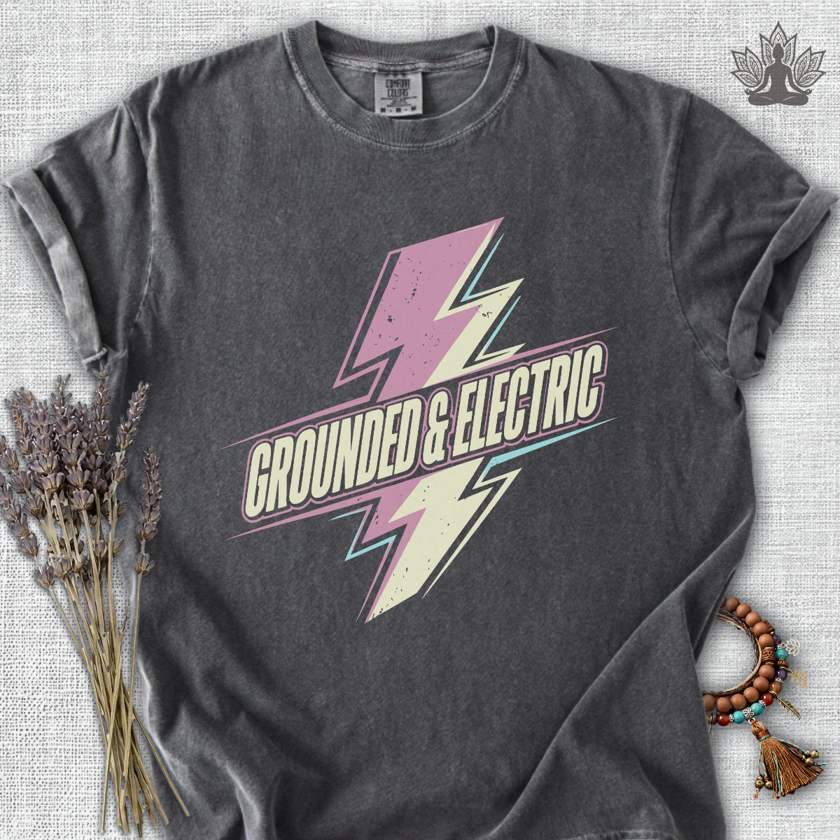 Retro Grounded & Electric Comfort Colors® Tee