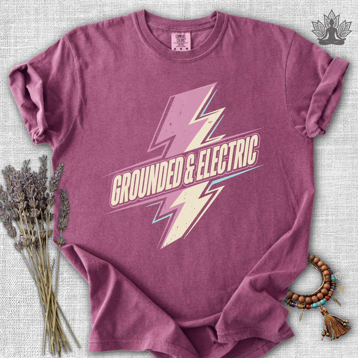 Retro Grounded & Electric Comfort Colors® Tee