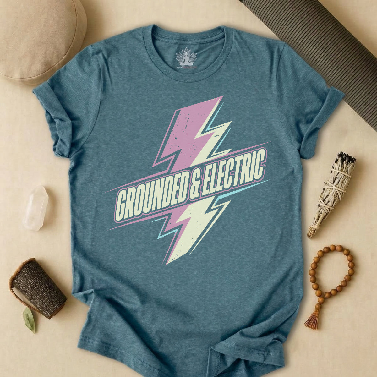 Retro Grounded & Electric Tee