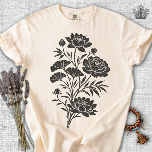 Vintage Lotus In Bloom Comfort Colors® Tee