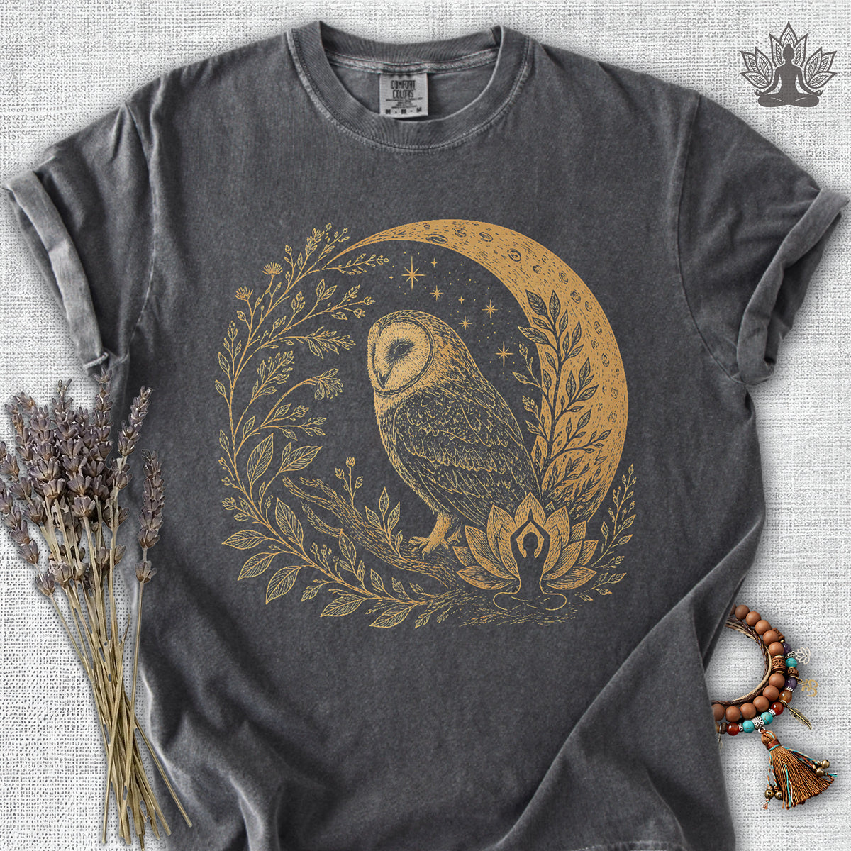 Mystical Barn Owl Comfort Colors® Tee