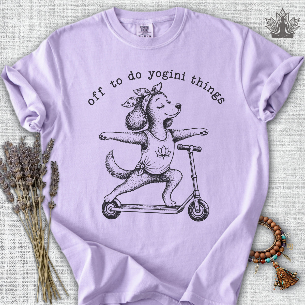 Off To Do Yogini Things Comfort Colors® Tee