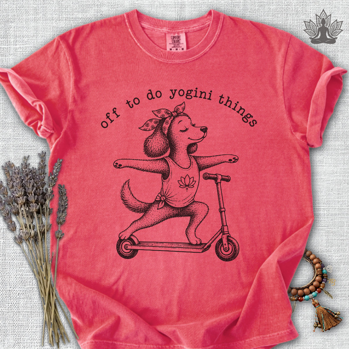 Off To Do Yogini Things Comfort Colors® Tee