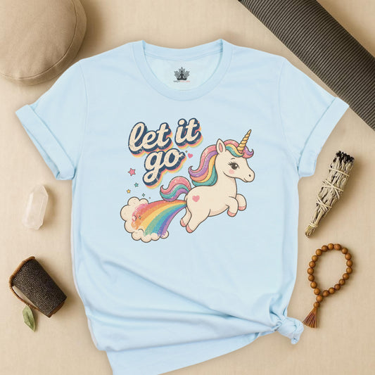 Nostalgia Unicorn Let It Go Tee