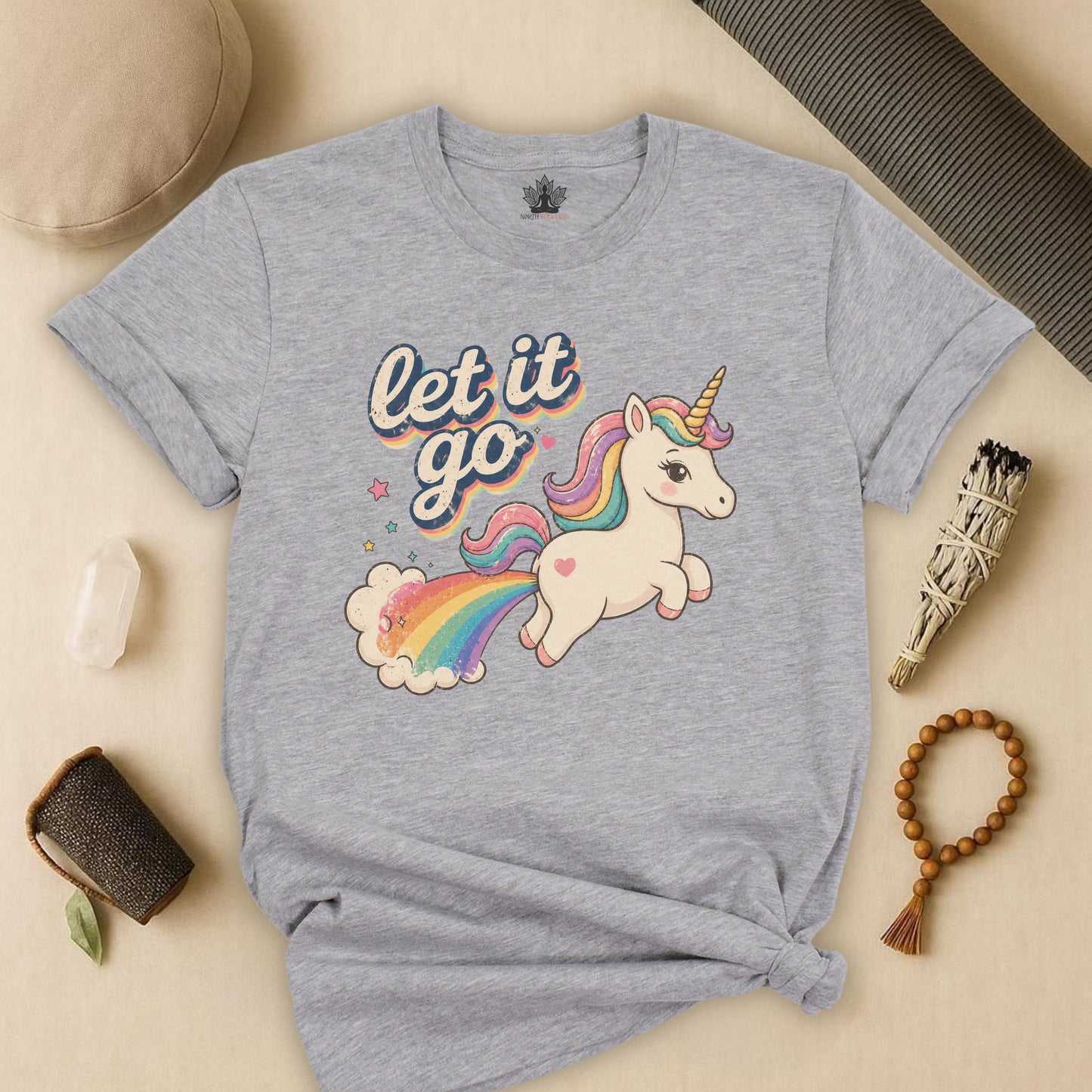 Nostalgia Unicorn Let It Go Tee
