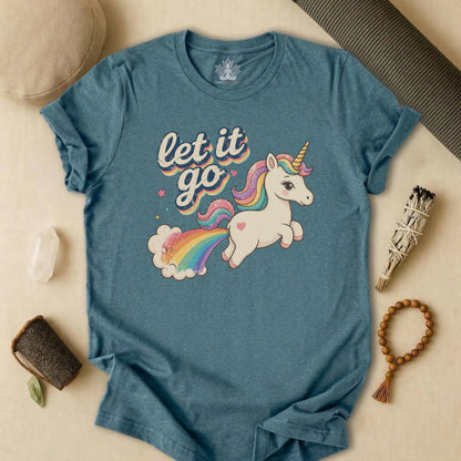 Nostalgia Unicorn Let It Go Tee