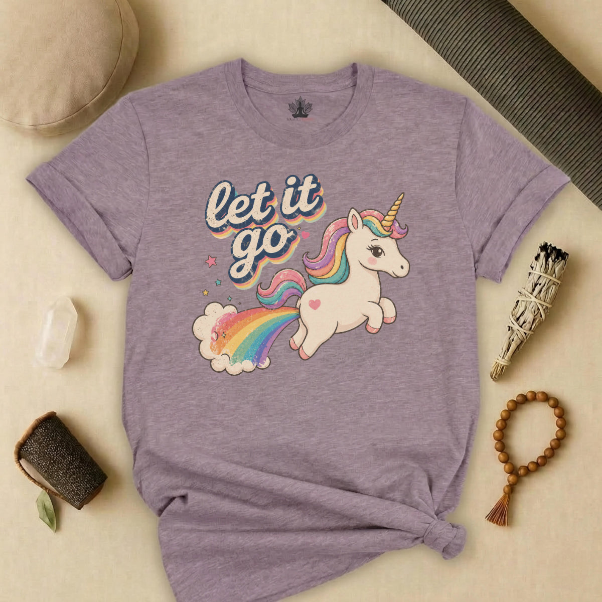 Nostalgia Unicorn Let It Go Tee