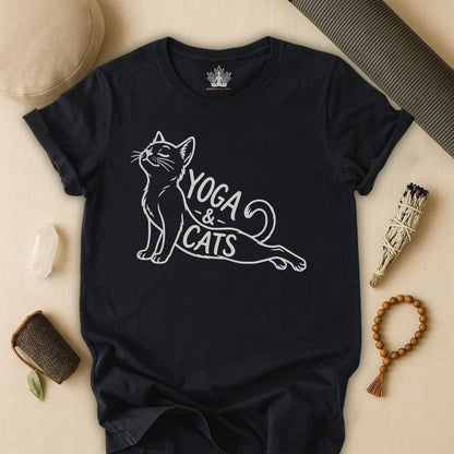 Yoga & Cats Tee