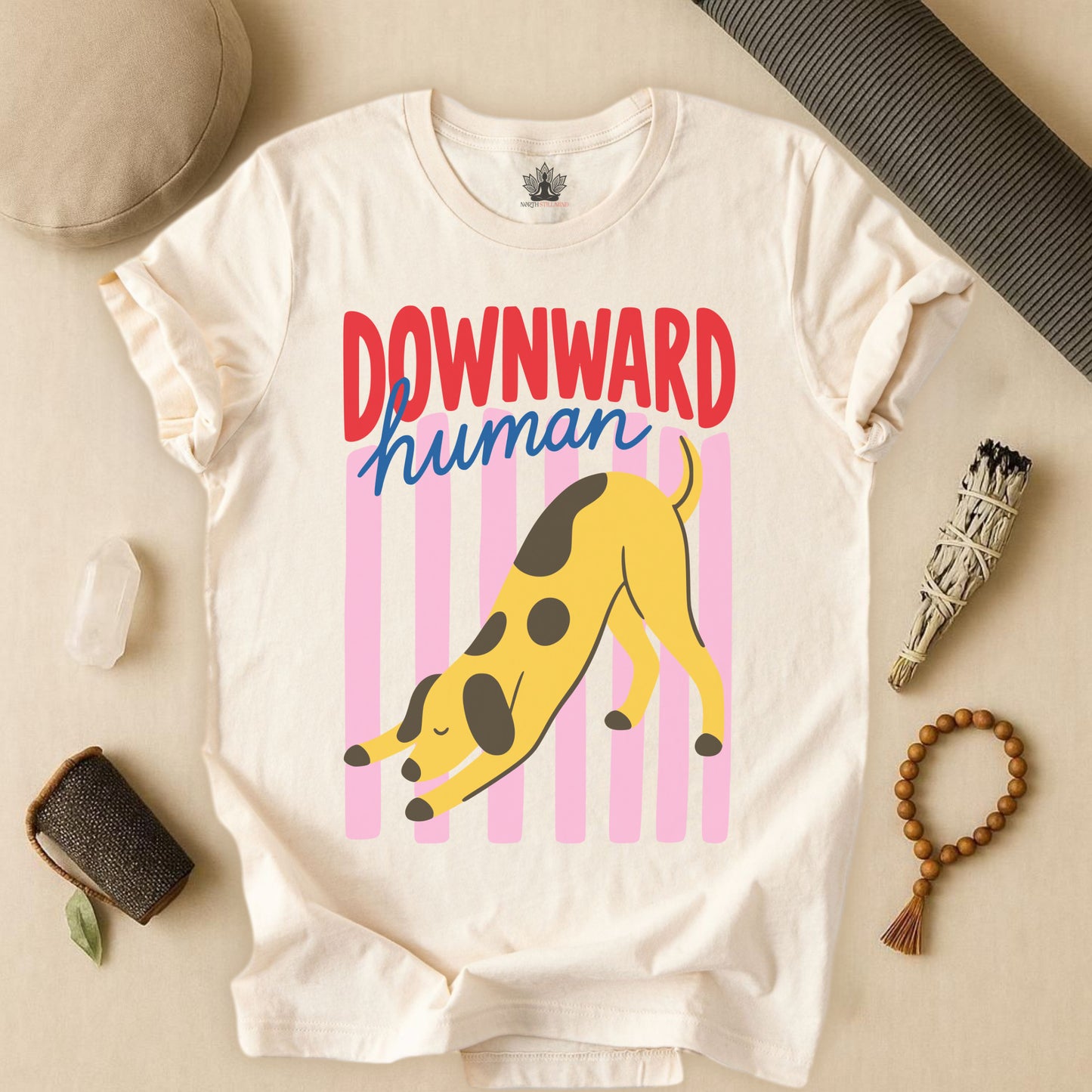 Downward Human Dopamine Tee