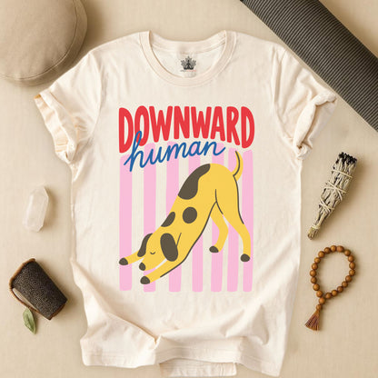 Downward Human Dopamine Tee