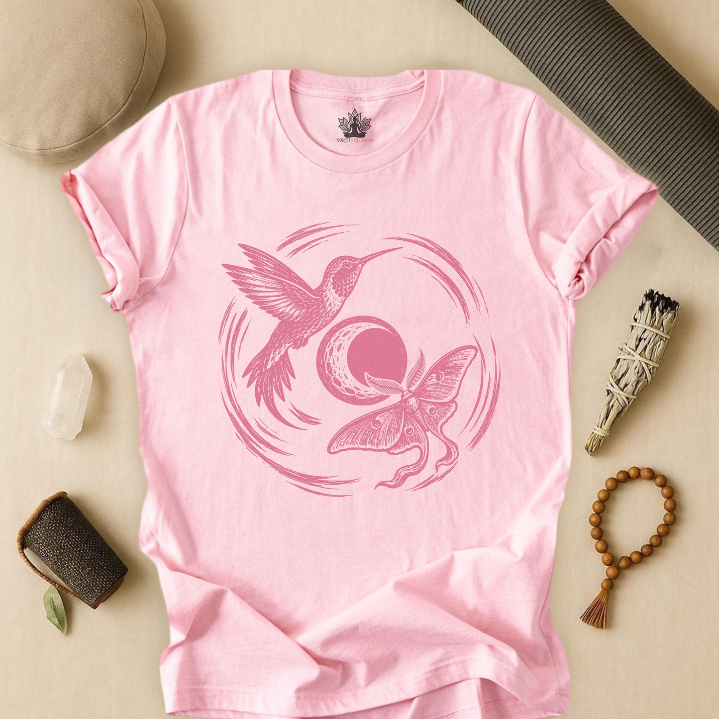 Hummingbird & Moth Harmony Tee