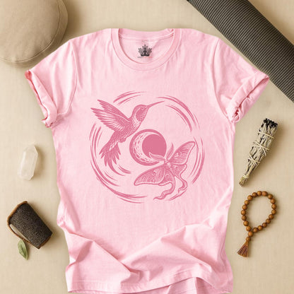Hummingbird & Moth Harmony Tee