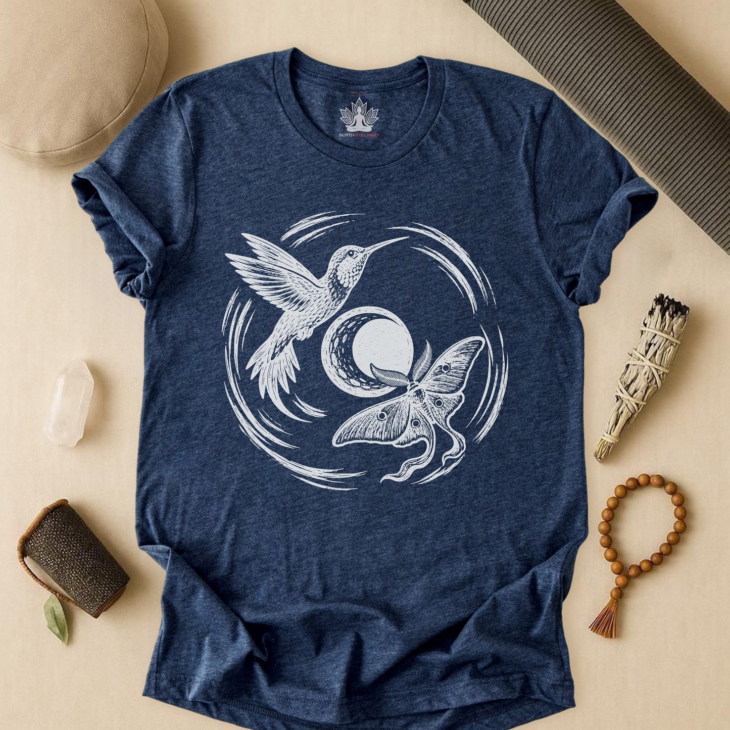 Hummingbird & Moth Harmony Tee