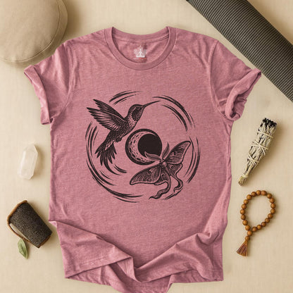 Hummingbird & Moth Harmony Tee