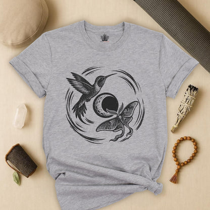 Hummingbird & Moth Harmony Tee